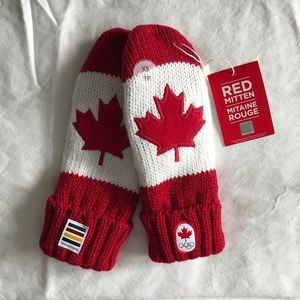 HBC Canada Olympics Red Mitten